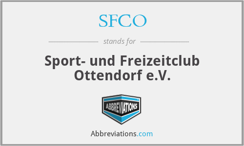 SFCO - Sport- und Freizeitclub Ottendorf e.V.