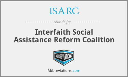 ISARC - Interfaith Social Assistance Reform Coalition