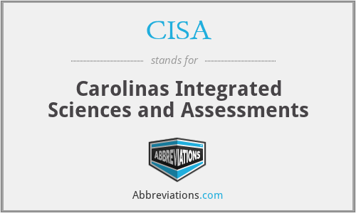 CISA - Carolinas Integrated Sciences and Assessments