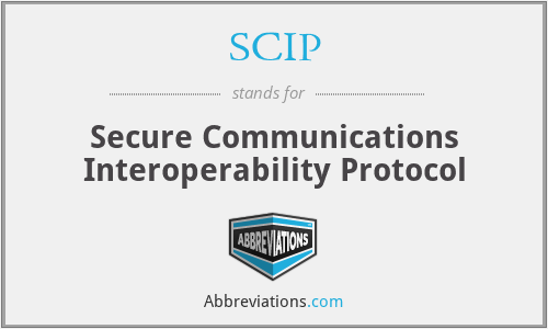 SCIP - Secure Communications Interoperability Protocol