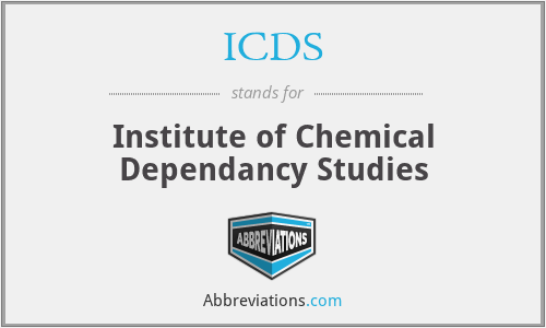 ICDS - Institute of Chemical Dependancy Studies