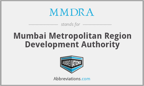 MMDRA - Mumbai Metropolitan Region Development Authority