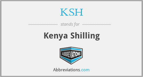 KSH - Kenya Shilling