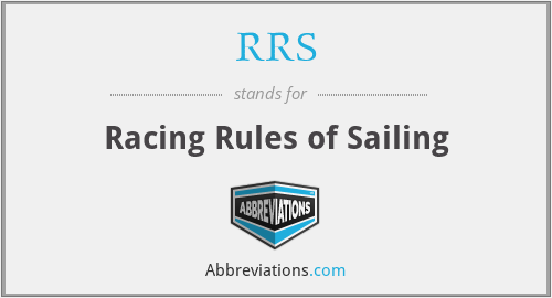 RRS - Racing Rules of Sailing