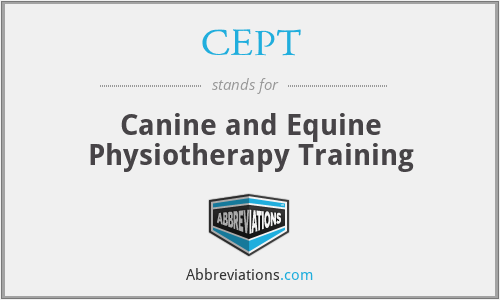 CEPT - Canine and Equine Physiotherapy Training