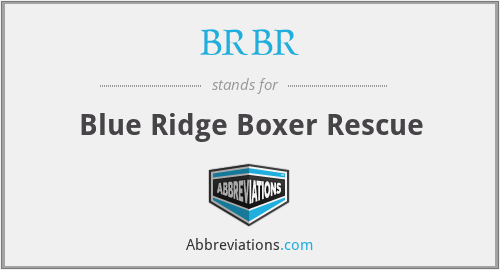 BRBR - Blue Ridge Boxer Rescue