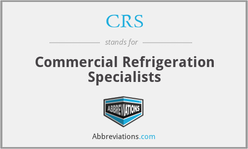CRS - Commercial Refrigeration Specialists