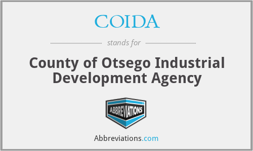 COIDA - County of Otsego Industrial Development Agency