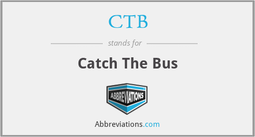 CTB - Catch The Bus