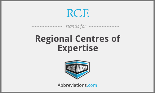 RCE - Regional Centres of Expertise