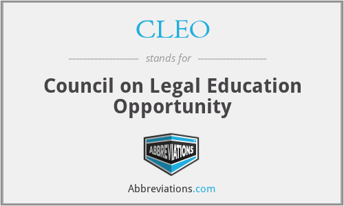 CLEO - Council on Legal Education Opportunity