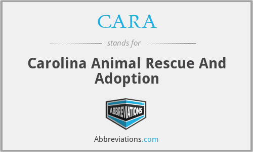 CARA - Carolina Animal Rescue And Adoption