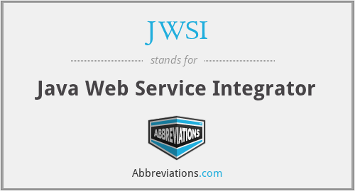 JWSI - Java Web Service Integrator