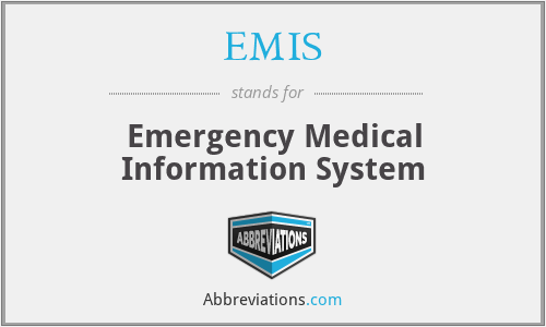 EMIS - Emergency Medical Information System