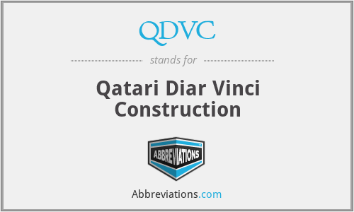 QDVC - Qatari Diar Vinci Construction