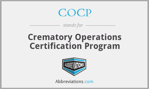 COCP - Crematory Operations Certification Program