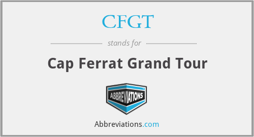 CFGT - Cap Ferrat Grand Tour