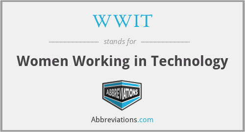WWIT - Women Working in Technology
