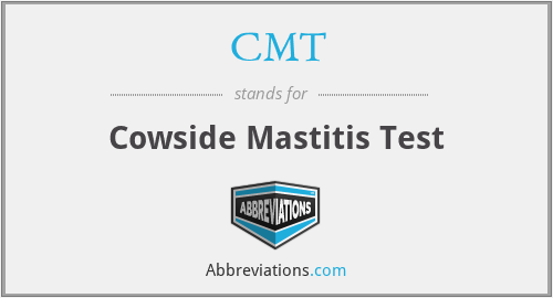 CMT - Cowside Mastitis Test