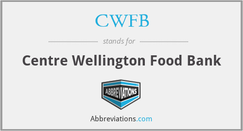 CWFB - Centre Wellington Food Bank