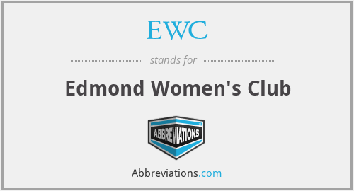 EWC - Edmond Women's Club