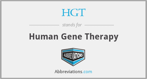 HGT - Human Gene Therapy