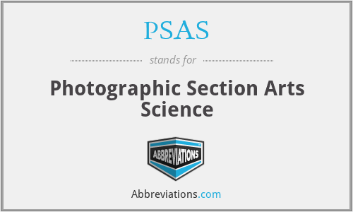 PSAS - Photographic Section Arts Science