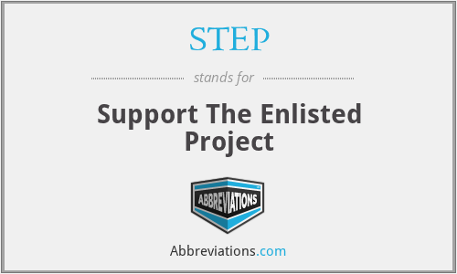 STEP - Support The Enlisted Project
