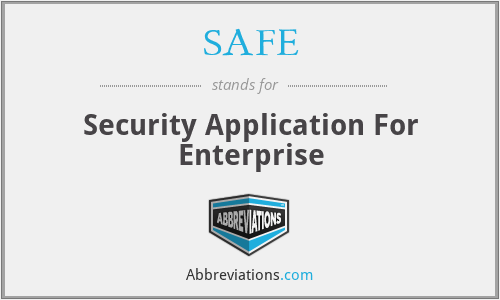 SAFE - Security Application For Enterprise