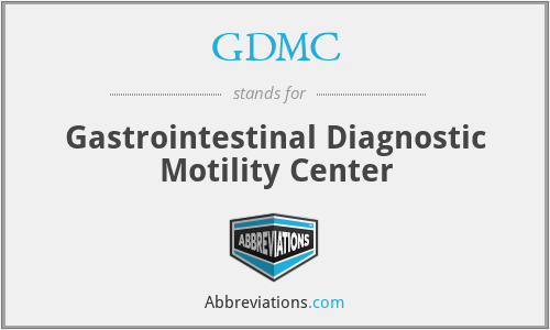 GDMC - Gastrointestinal Diagnostic Motility Center