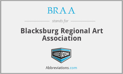 BRAA - Blacksburg Regional Art Association