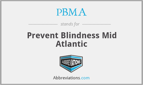 PBMA - Prevent Blindness Mid Atlantic