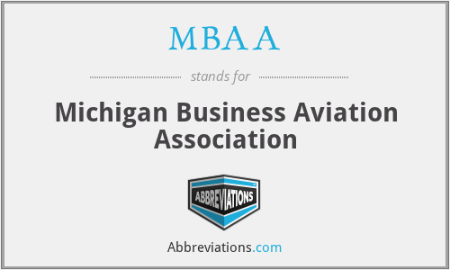 MBAA - Michigan Business Aviation Association