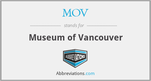 MOV - Museum of Vancouver