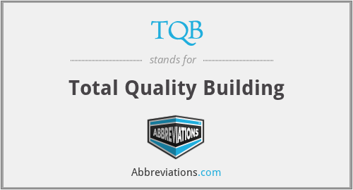 TQB - Total Quality Building