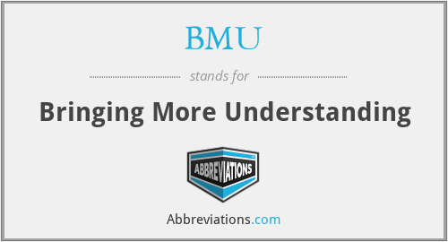 BMU - Bringing More Understanding