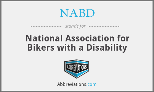 NABD - National Association for Bikers with a Disability