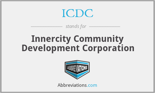 ICDC - Innercity Community Development Corporation