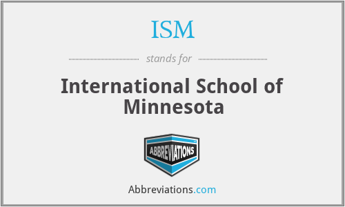 ISM - International School of Minnesota
