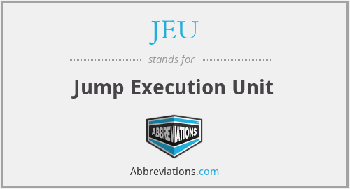 JEU - Jump Execution Unit