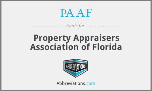 PAAF - Property Appraisers Association of Florida