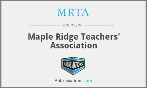 MRTA - Maple Ridge Teachers' Association