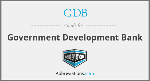 GDB - Government Development Bank