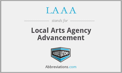 LAAA - Local Arts Agency Advancement