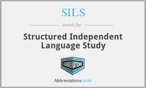 SILS - Structured Independent Language Study