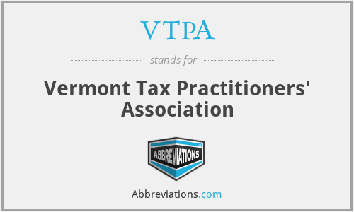 VTPA - Vermont Tax Practitioners' Association