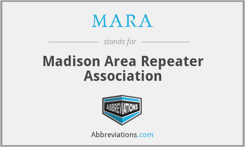 MARA - Madison Area Repeater Association