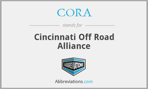 CORA - Cincinnati Off Road Alliance