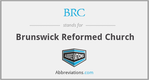 BRC - Brunswick Reformed Church