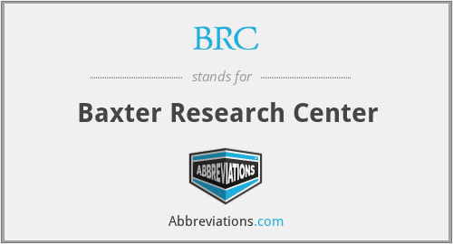 BRC - Baxter Research Center